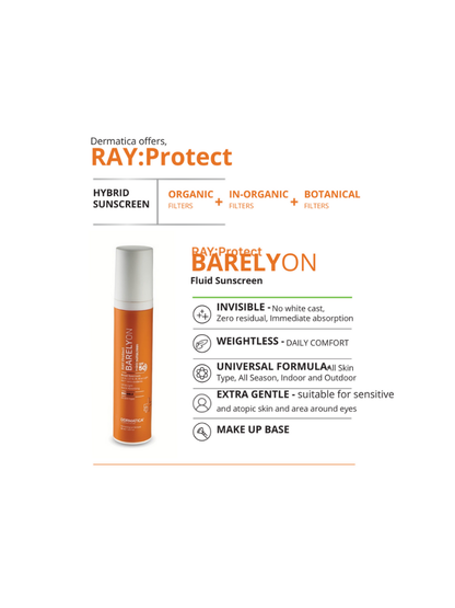 BARELYon | Fluid Sunscreen